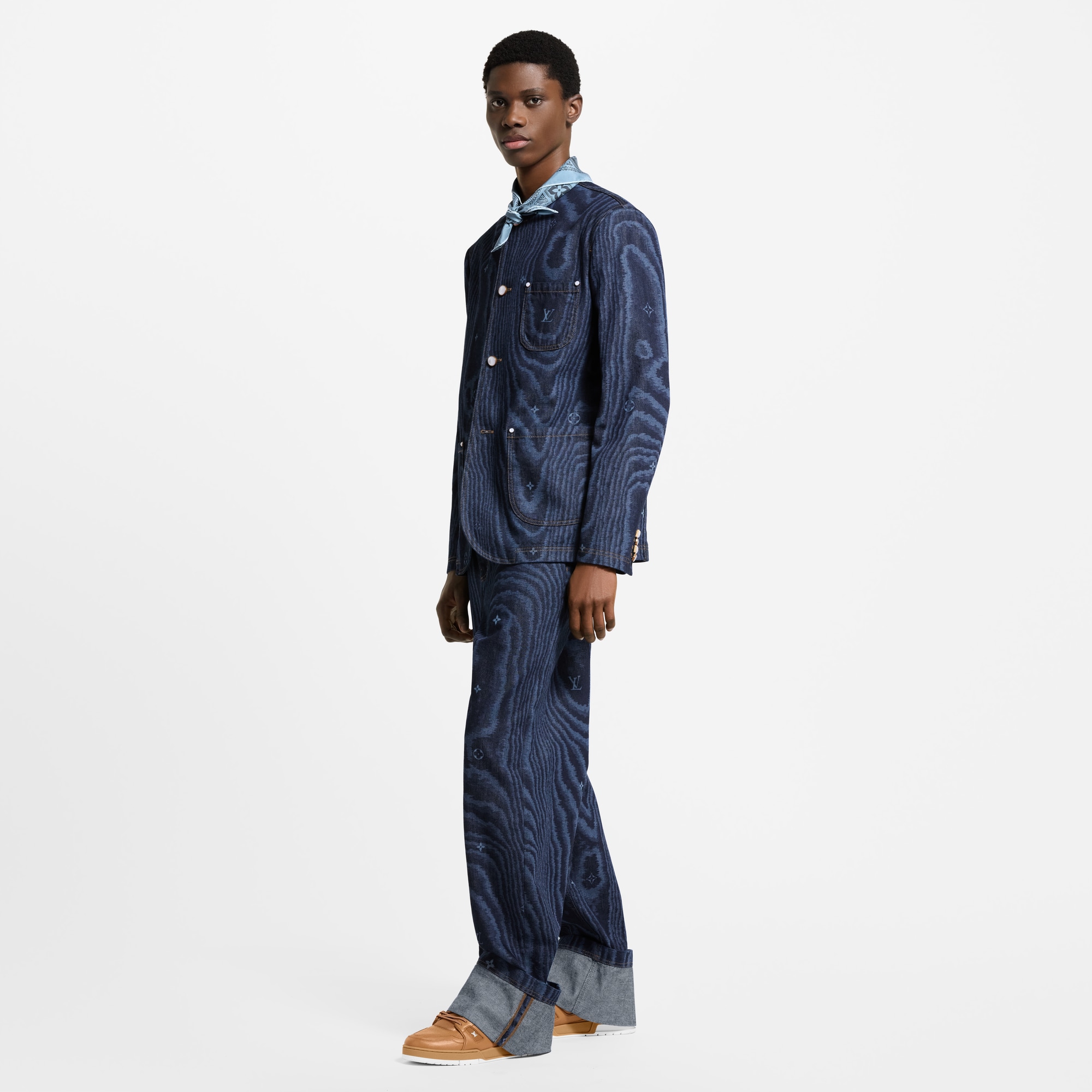 Cuffed Denim Skate Pants - Ready-to-Wear 1AHVBI | LOUIS VUITTON